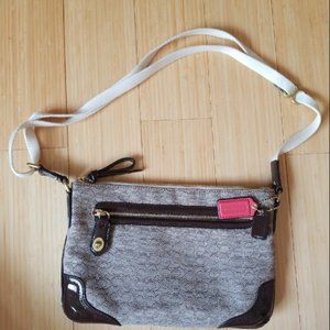 Coach Canvas Crossbody Bag